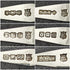 1959 British Vintage Sterling Silver Multi-Hallmark Teaspoon Set of 6 in Case